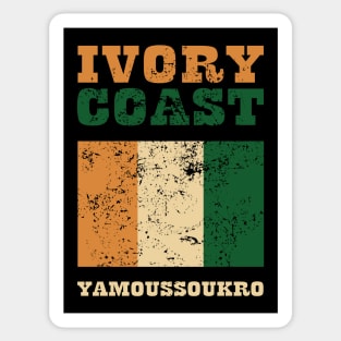 Flag of Ivory Coast Sticker